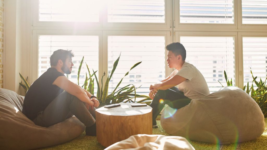 Strefa relaksu w biurze