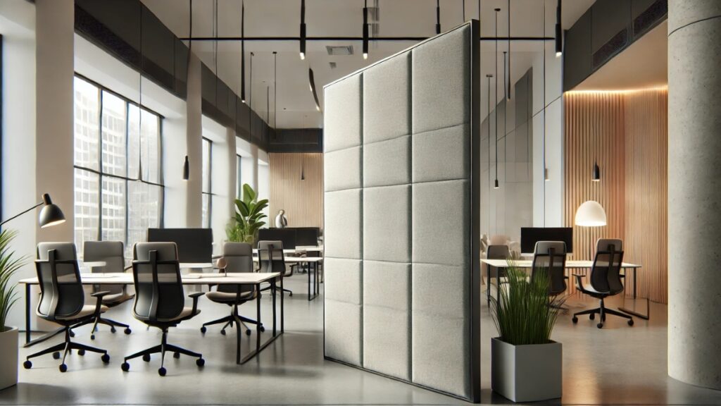 Ilustracja do wpisu: Ścianki akustyczne do biura